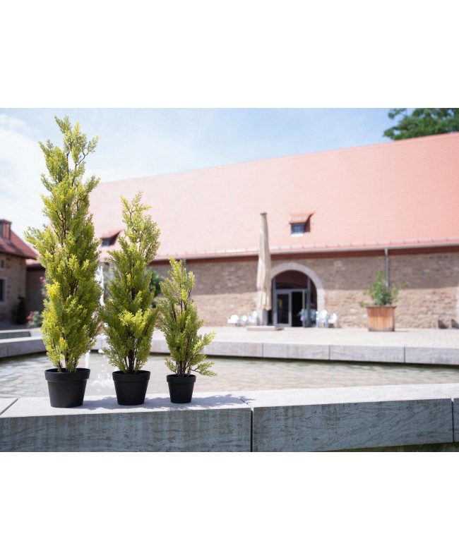 Europalms Cypress, Leyland, artificial plant, 60cm Fiori & piante