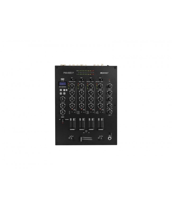 Omnitronic Mixer DJ a 4 canali PM-422P con lettore Bluetooth e USB