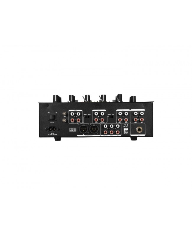 Omnitronic PM-422P 4-Kanal-DJ-Mixer mit Bluetooth und USB-Player