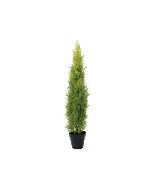 Europalms Zypresse, Leyland, Kunstpflanze, 120cm Blumen & Pflanzen
