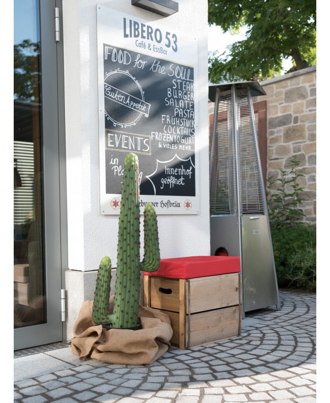 Europalms Mexikanischer Kaktus, Kunstpflanze, grün, 117cm Blumen & Pflanzen