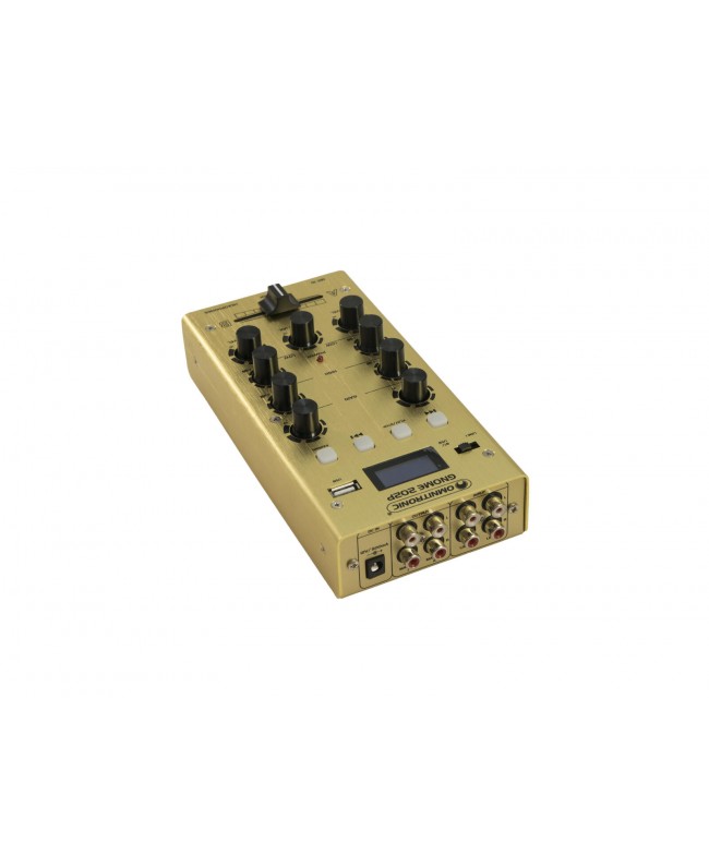 Omnitronic GNOME-202P Mini-Mixer gold DJ-Mixer