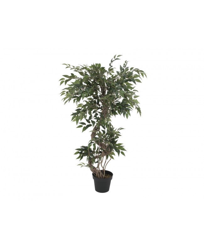 Europalms Ficus Multi Spiralstamm, Kunstpflanze, 130cm Blumen & Pflanzen