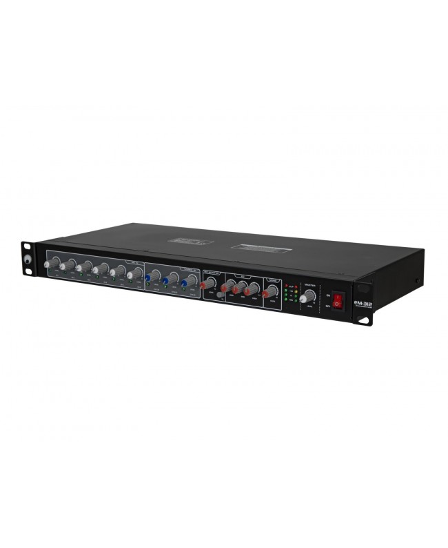 Omnitronic EM-312 Entertainment-Mixer Installationsmixer