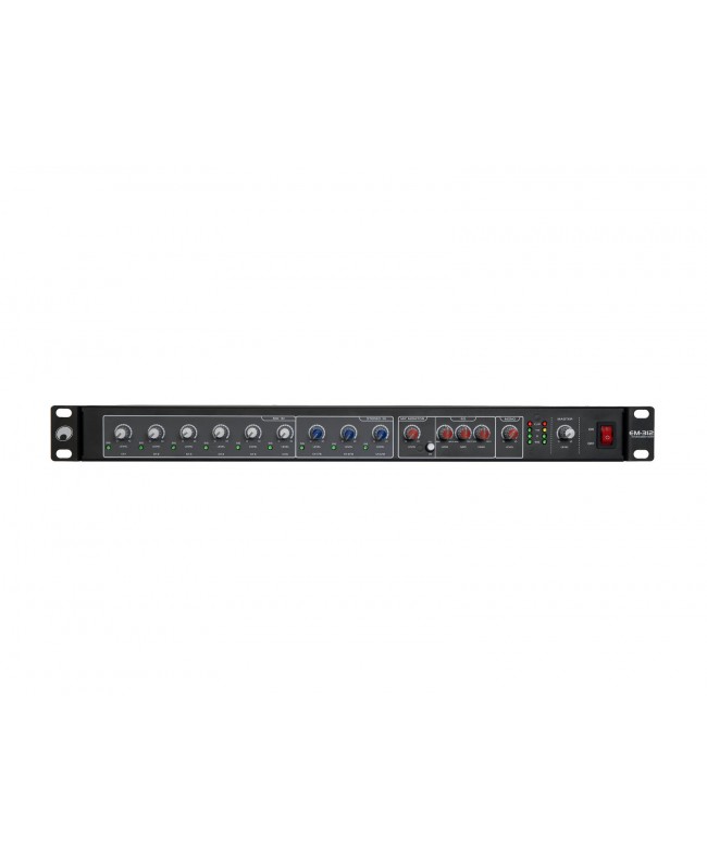 Omnitronic EM-312 Entertainment Mixer Installation Mixers