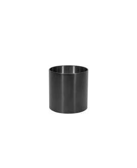 Europalms STEELECHT-40 Nova, stainless steel pot, anthracite, Ø40cm Flowers & Plants