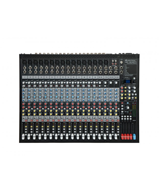Omnitronic LMC-3242FX USB Mixing Console Home