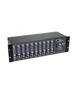 Omnitronic RM-1422FX USB Rack-Mixer Analog Mixer