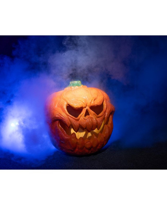 Europalms Halloween Kürbis beleuchtet, 18cm Saisonartikel