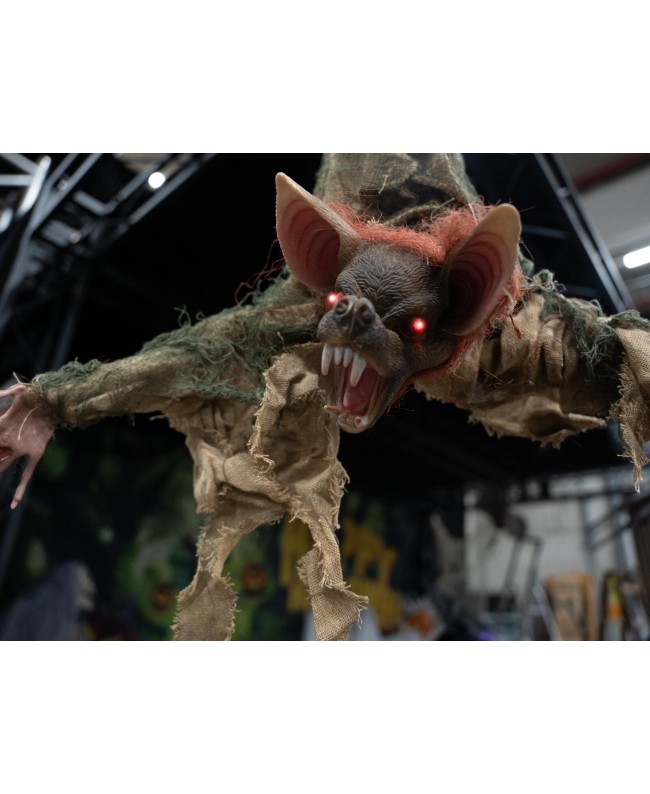 Europalms Halloween Figur BAT, animiert 95cm Saisonartikel