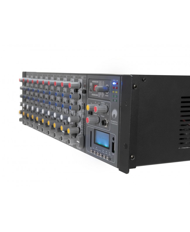 Omnitronic Mixer di potenza a rack RM-1422FXA USB