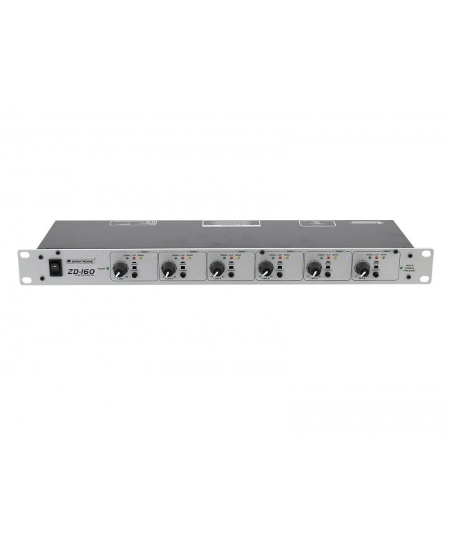 Omnitronic ZD-160 Zonen-Verteiler Installationsmixer