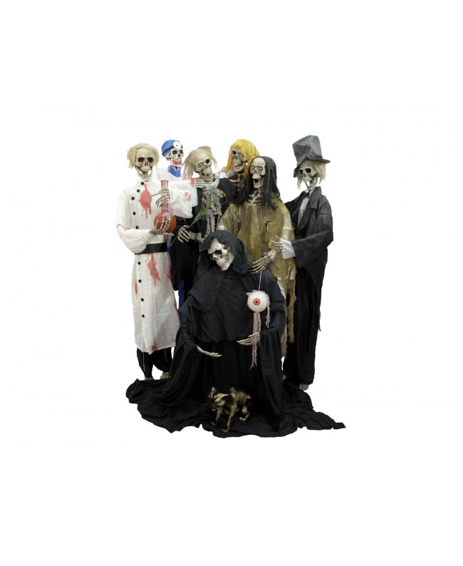 Europalms Halloween Figure Skeleton Moldable Articoli stagionali