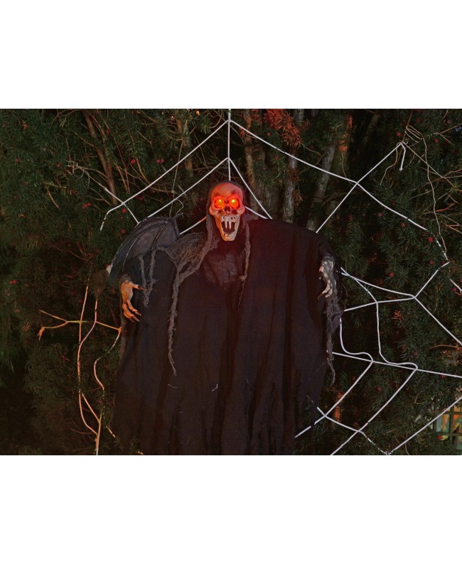 Europalms Halloween Figur Bat Ghost 85cm Saisonartikel