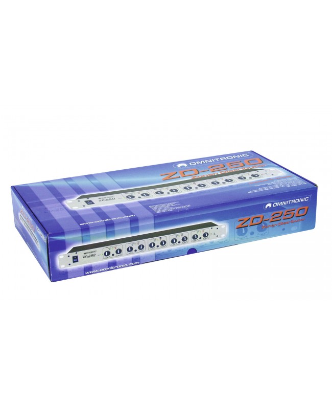 Omnitronic ZD-250 Zone Distributor Installation Mixers