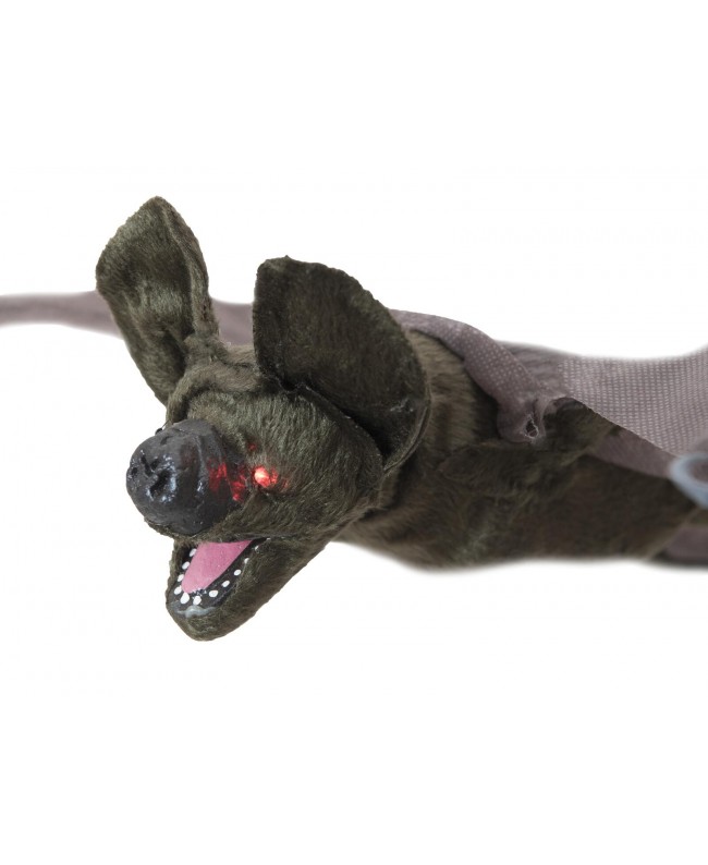 Europalms Halloween Fledermaus, animiert 90cm Saisonartikel