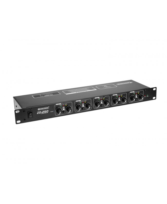 Omnitronic ZD-250B Zone Distributor Installation Mixers