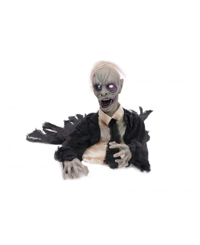 Europalms Halloween Zombie, animated 43cm Seasonal Items