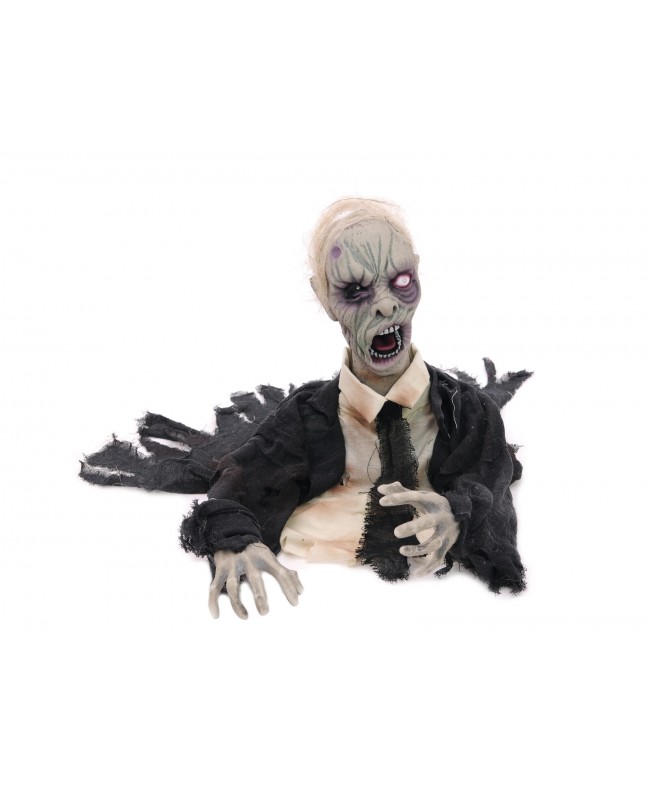 Europalms Halloween Zombie, animated 43cm Seasonal Items