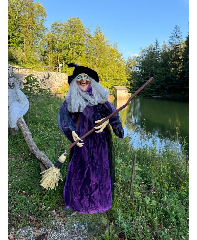 Europalms Halloween Witch, animated Articoli stagionali