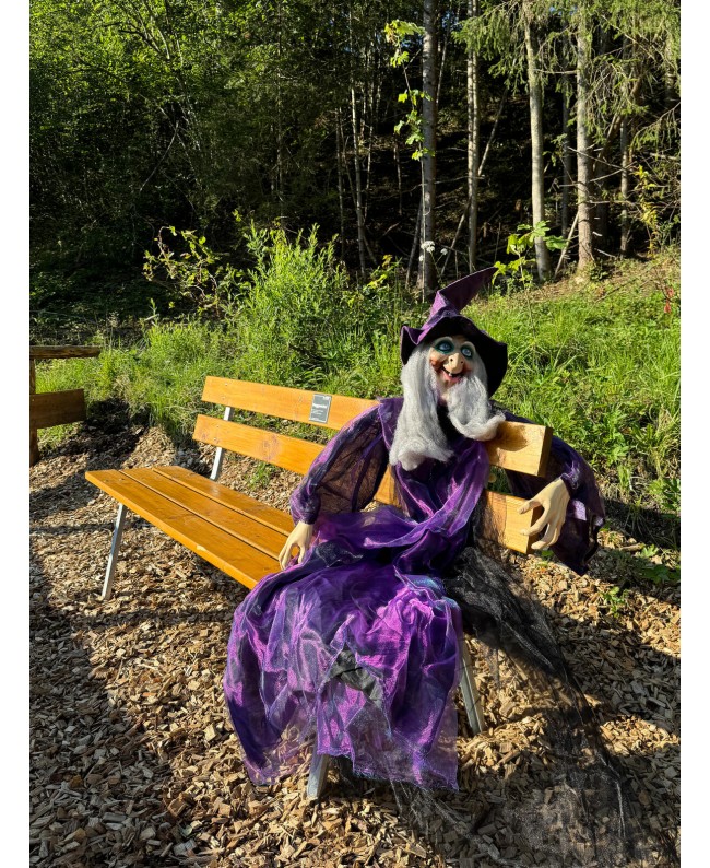 Europalms Halloween Witch, animated Seasonal Items