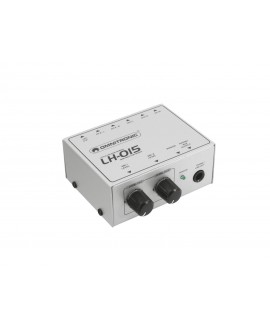 Omnitronic LH-015 2-Kanal Mic-Line-Mixer Analog Mixer