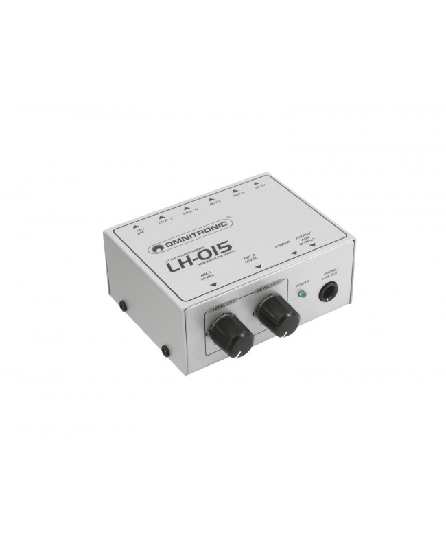 Omnitronic LH-015 2-channel Mic/Line Mixer