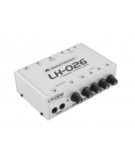 Omnitronic LH-026 3-Kanal-Stereo-Mixer Analog Mixer
