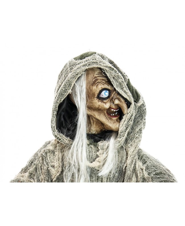 Europalms Halloween Witch, green, 145x70x66cm Seasonal Items