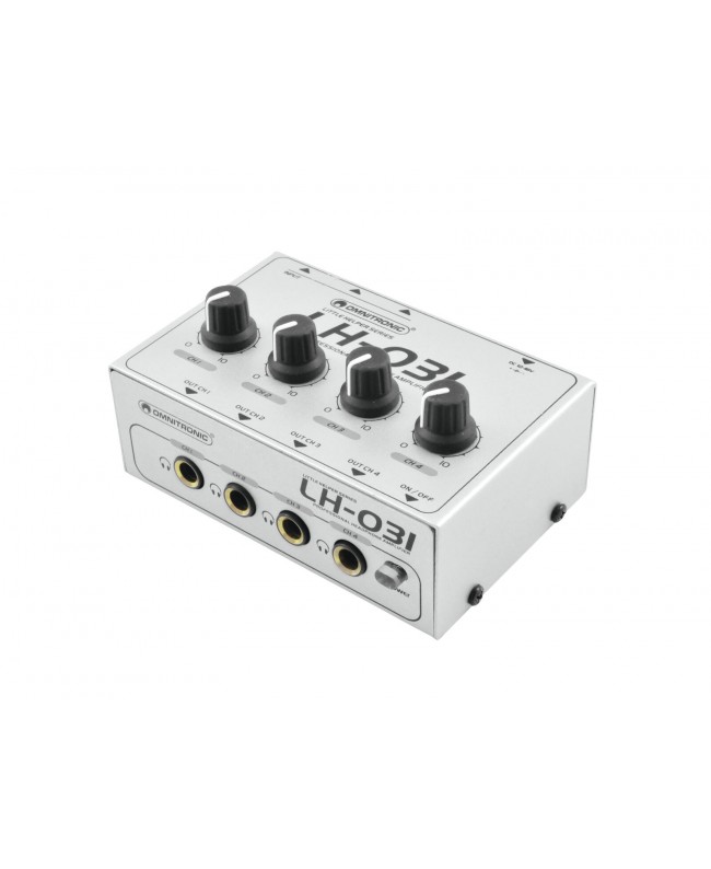 Omnitronic LH-031 Headphone Amplifier Headphone Amplifiers