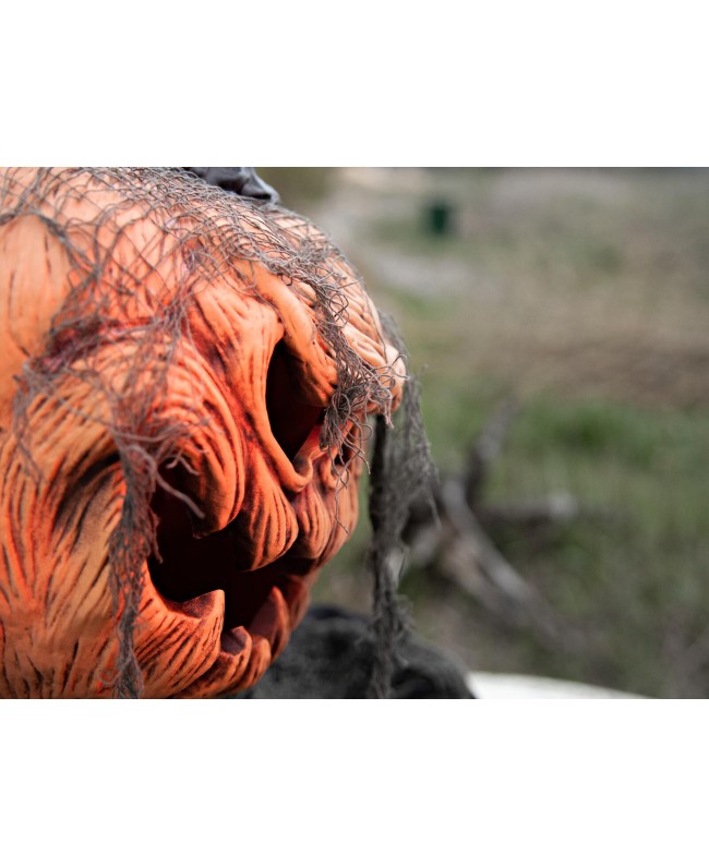 Europalms Halloween Groundbreaker Kürbis-Monster, 50cm Saisonartikel