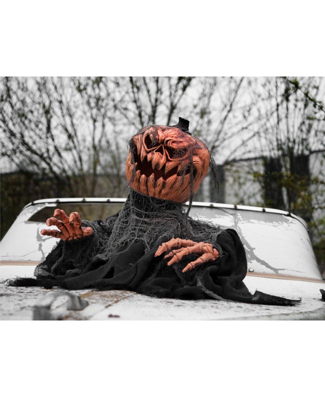 Europalms Halloween Groundbreaker Pumpkin Monster, 50cm Seasonal Items