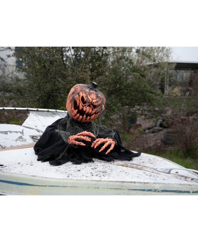 Europalms Halloween Groundbreaker Pumpkin Monster, 50cm Seasonal Items