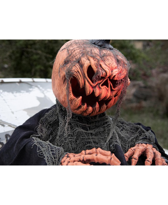 Europalms Halloween Groundbreaker Kürbis-Monster, 50cm Saisonartikel