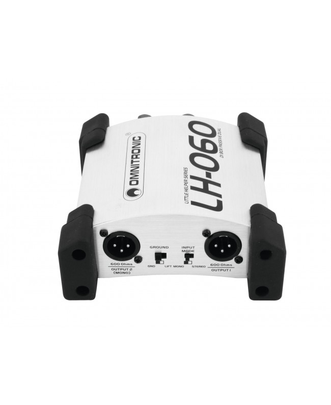 Omnitronic LH-060 PRO Dual DI Box passive Passive DI Boxes