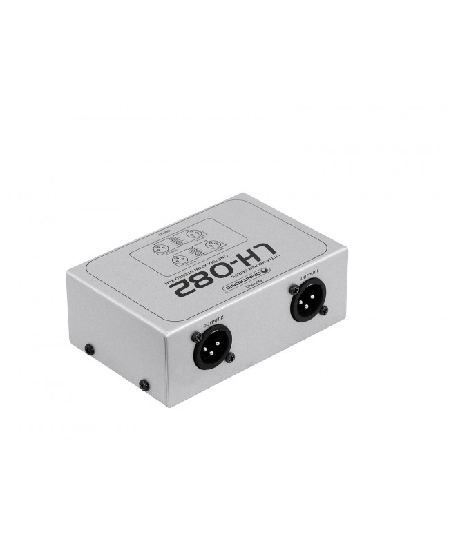 Omnitronic LH-082 Stereo-Isolator XLR Audio Tools
