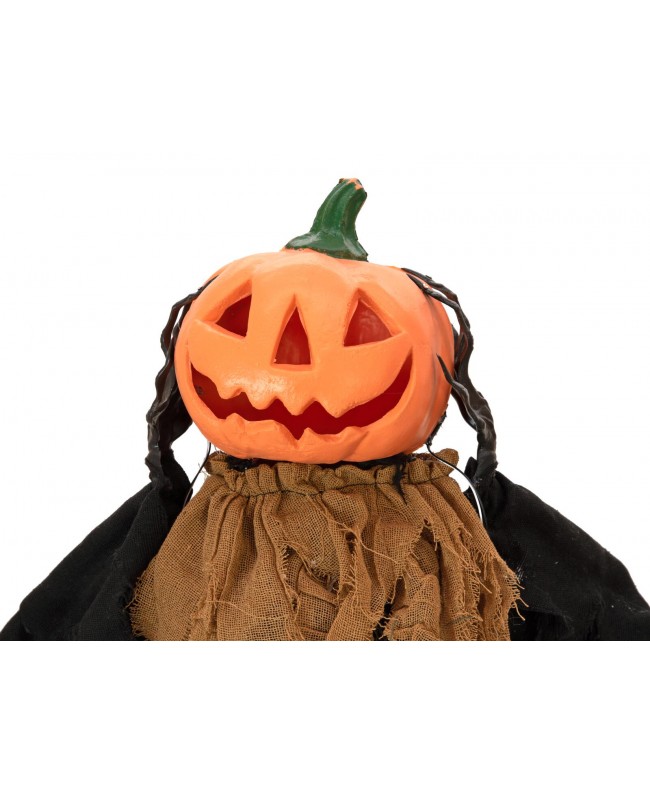 Europalms Halloween Figure Pumpkin Head, animated 115cm Articoli stagionali
