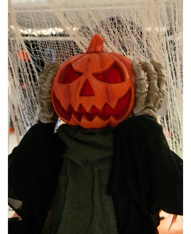 Europalms Halloween Figure POP-UP Pumpkin, animated 70cm Articoli stagionali