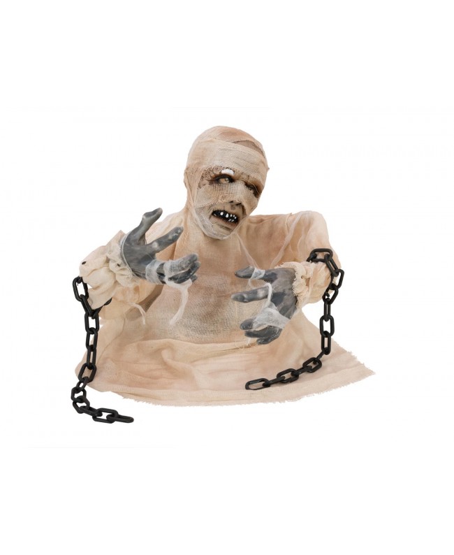 Europalms Halloween Groundbreaker Mumie, animiert 40cm Saisonartikel