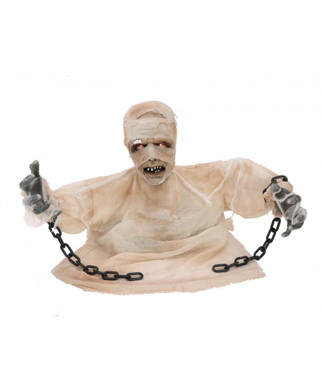 Europalms Halloween Groundbreaker Mumie, animiert 40cm Saisonartikel