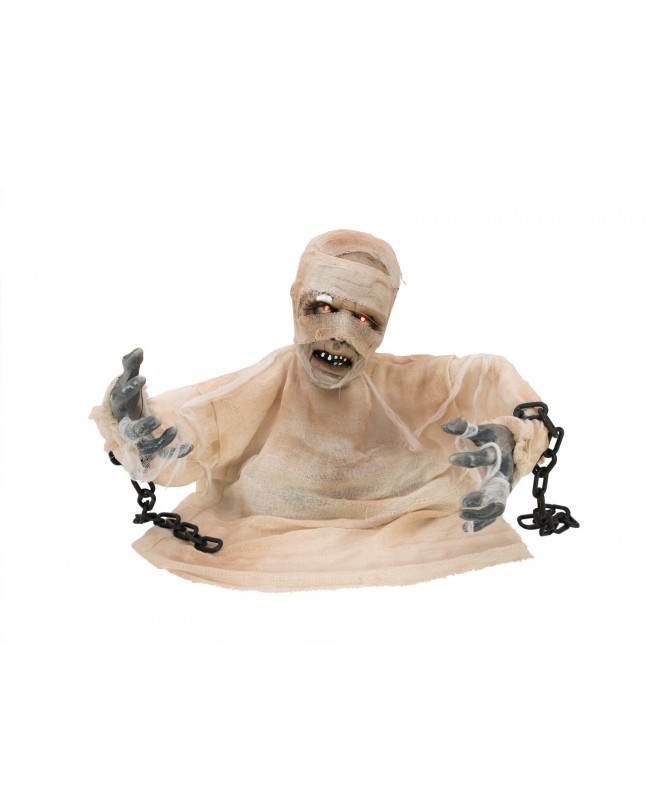 Europalms Halloween Groundbreaker Mummy, animated 40cm Seasonal Items