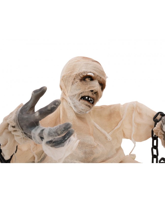 Europalms Halloween Groundbreaker Mummy, animated 40cm Articoli stagionali