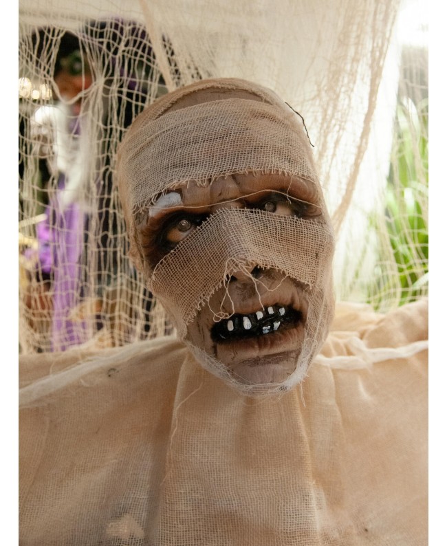 Europalms Halloween Groundbreaker Mumie, animiert 40cm Saisonartikel