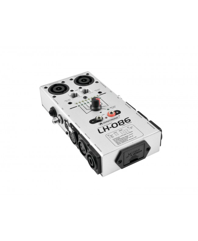 Omnitronic LH-086 Kabeltester Startseite