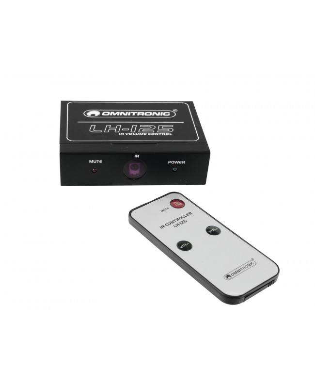 Omnitronic LH-125 IR Volume Controller Audio Tools