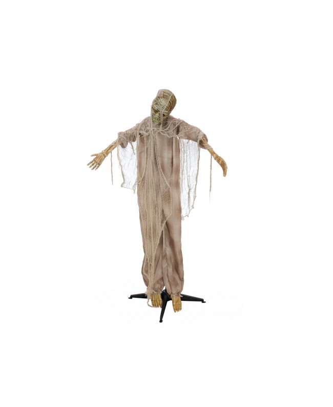 Europalms Halloween Figur Mumie, animiert, 160cm Saisonartikel