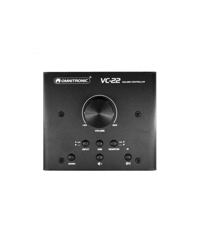 Omnitronic Regolatore di volume VC-22, attivo Audio Tools