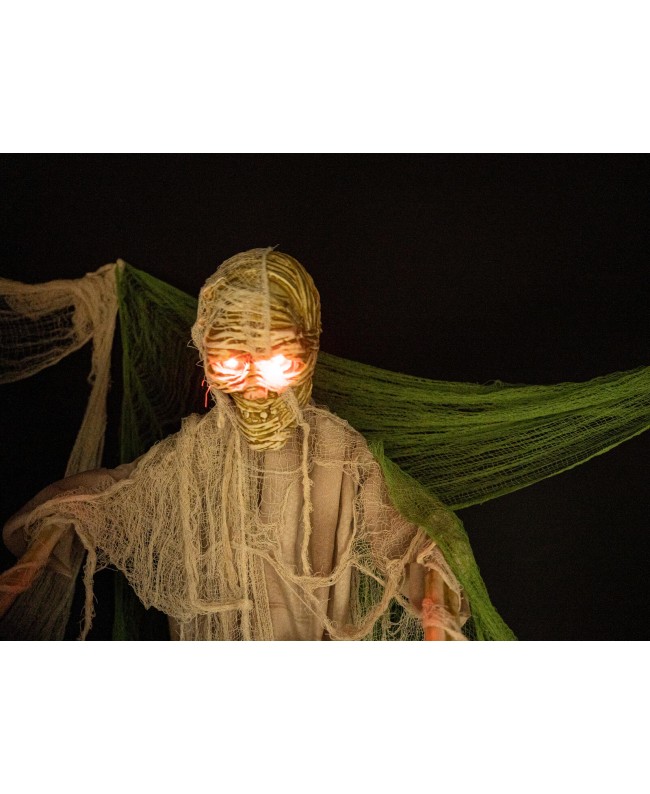 Europalms Halloween Figur Mumie, animiert, 160cm Saisonartikel