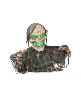Europalms Halloween Groundbreaker Skelett Monster, 45cm Saisonartikel
