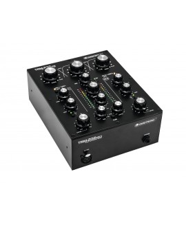 Omnitronic Mixer rotativo a 2 canali TRM-202MK3 Mixer per DJ
